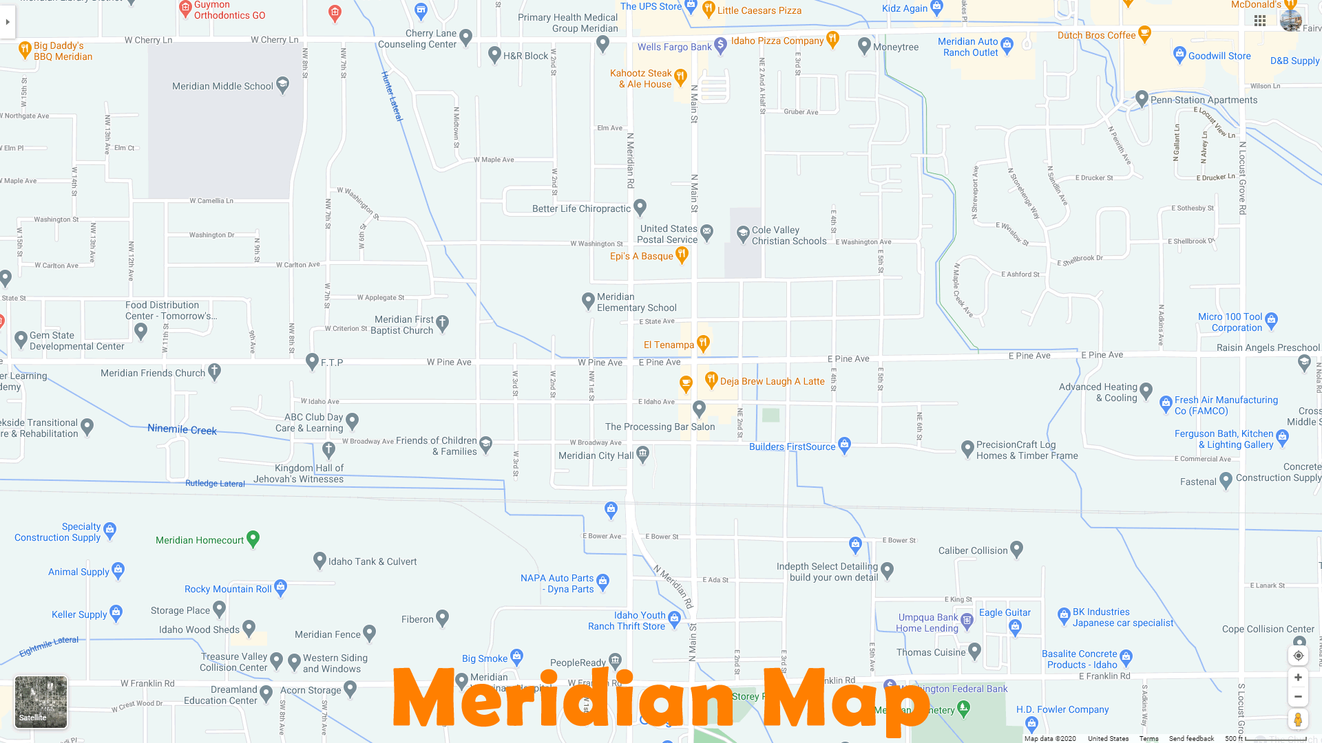 Meridian plan